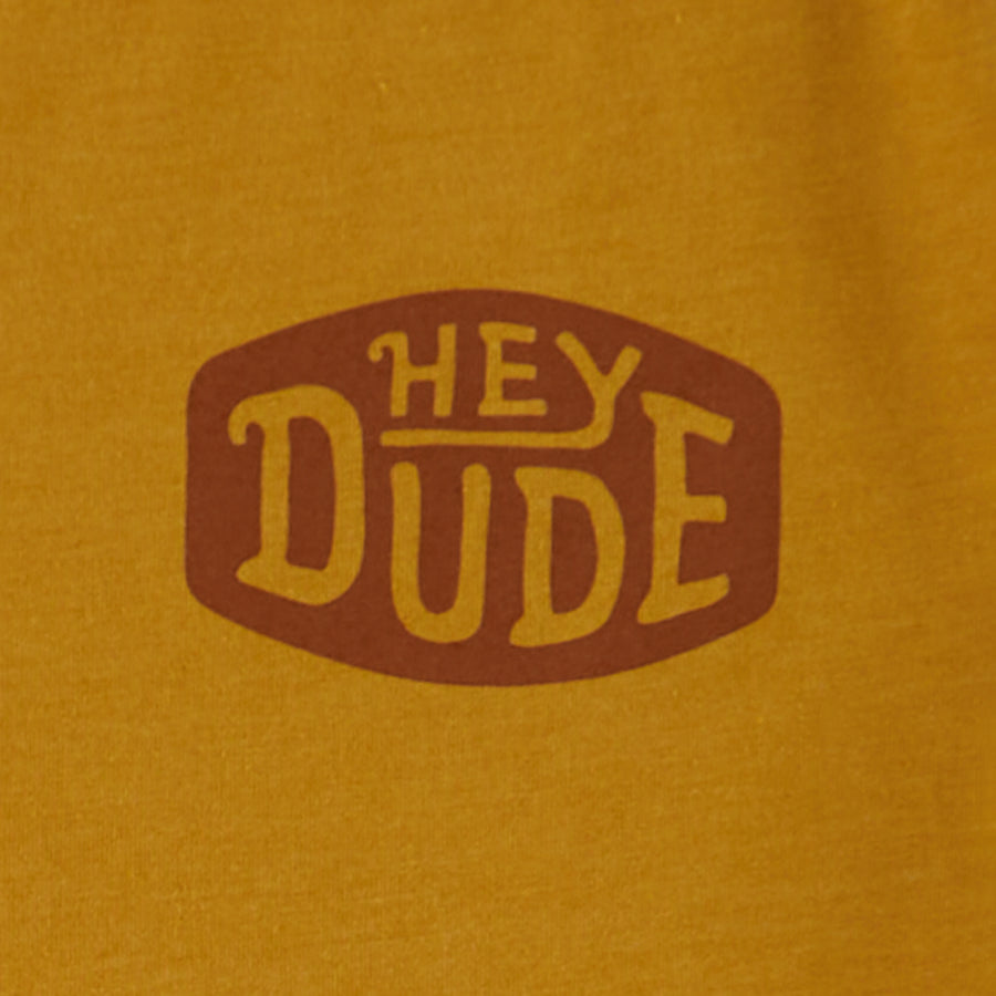 Go To Buckle Tee - Mustard