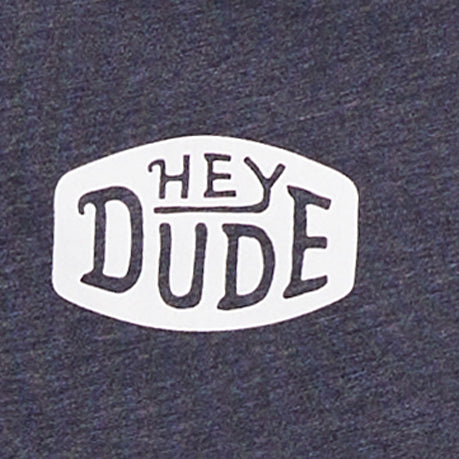 Go To Buckle Tee - Navy/Heather
