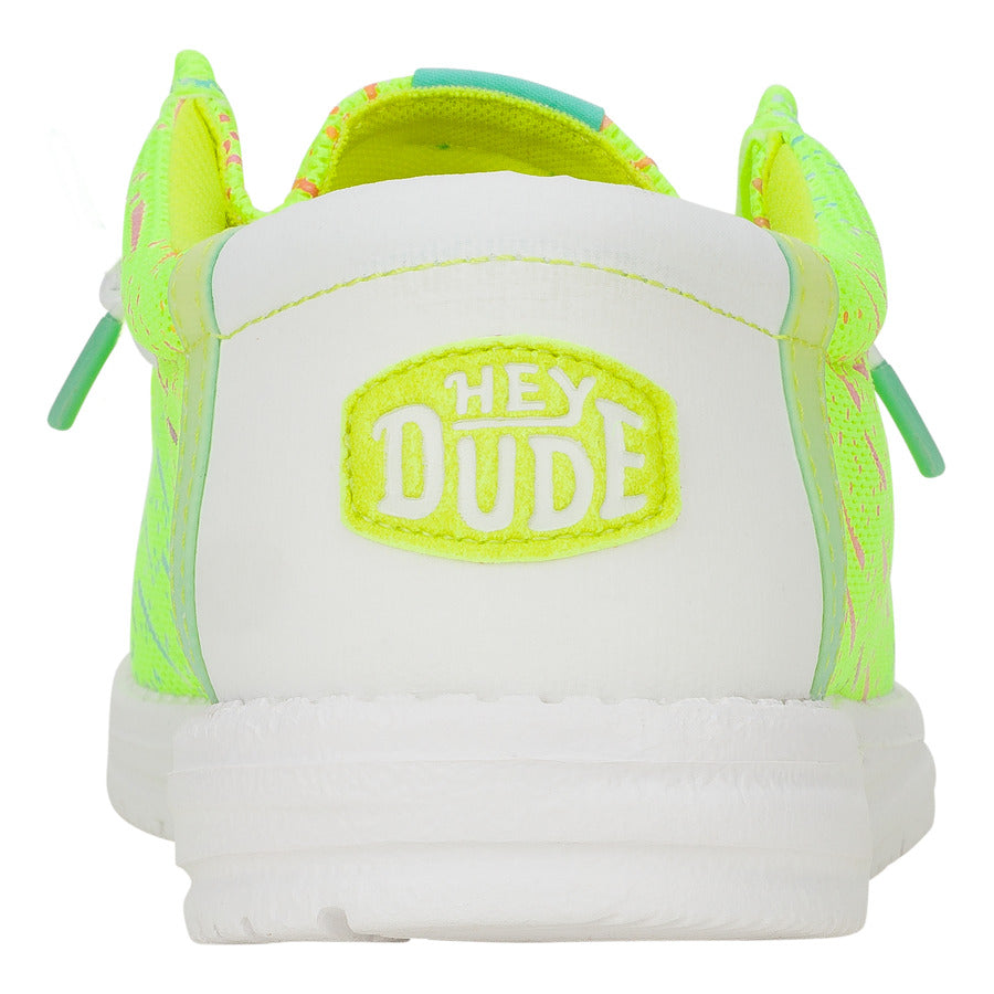 Wally Party Mesh - Lime Punch/White