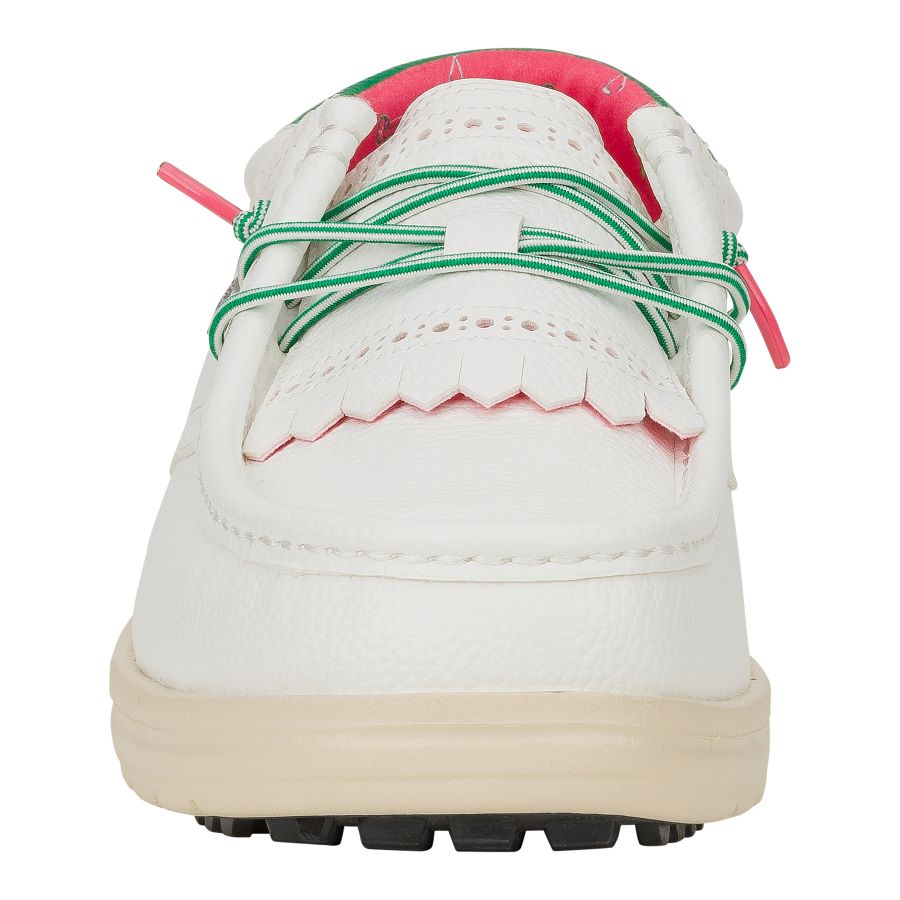 Wally Golf Classic - White/Green Tambourine