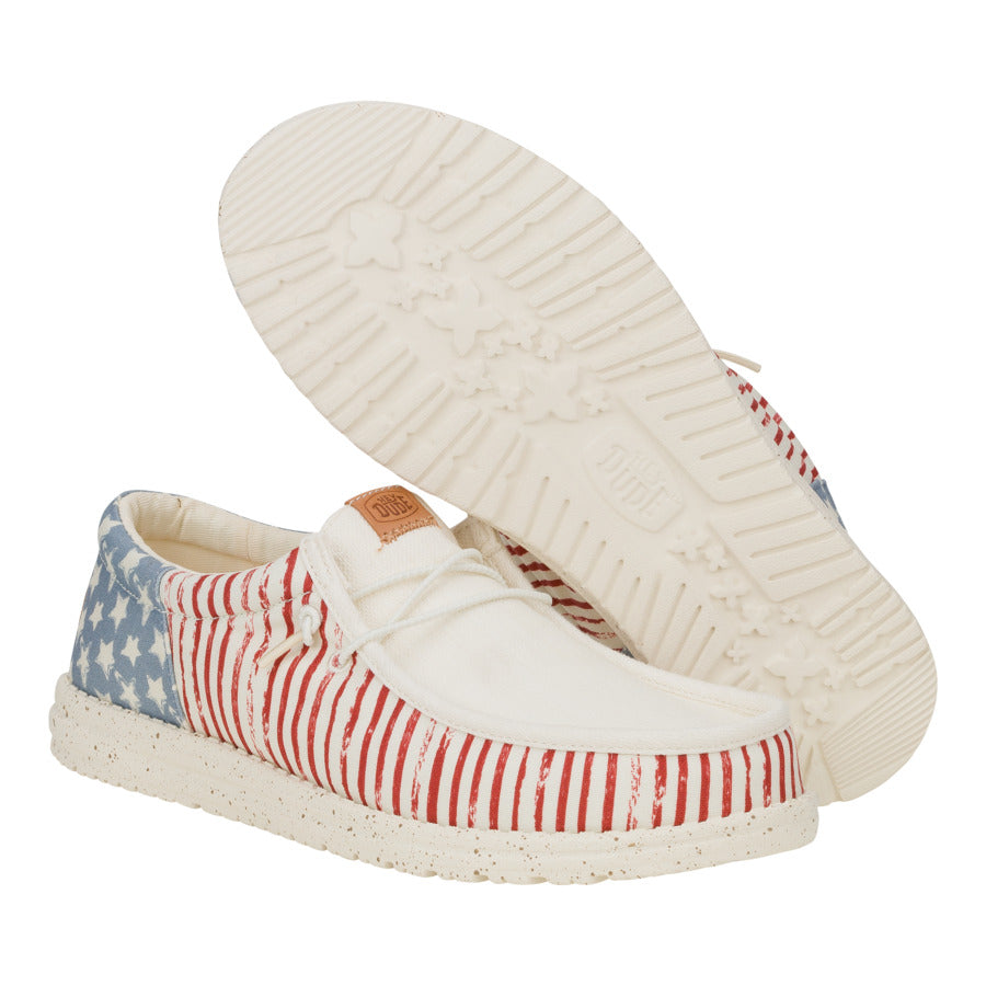 Wally Funk Americana Stars - American Flag