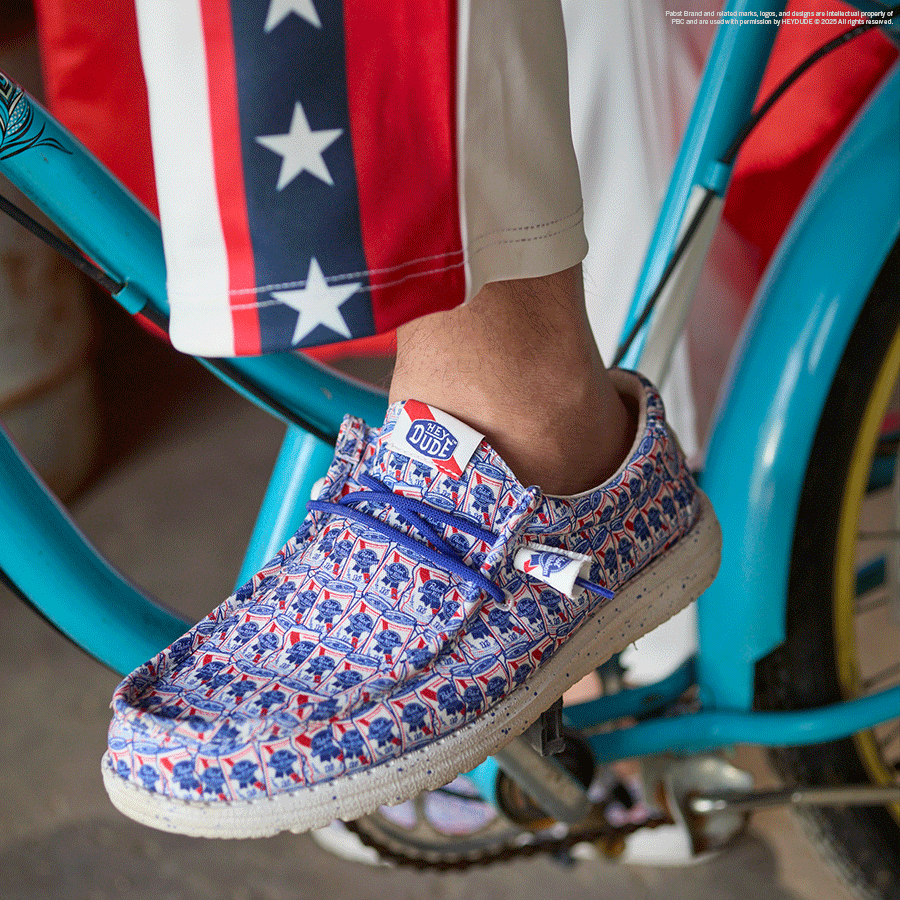 Wally Pabst Blue Ribbon - Red/White/Blue